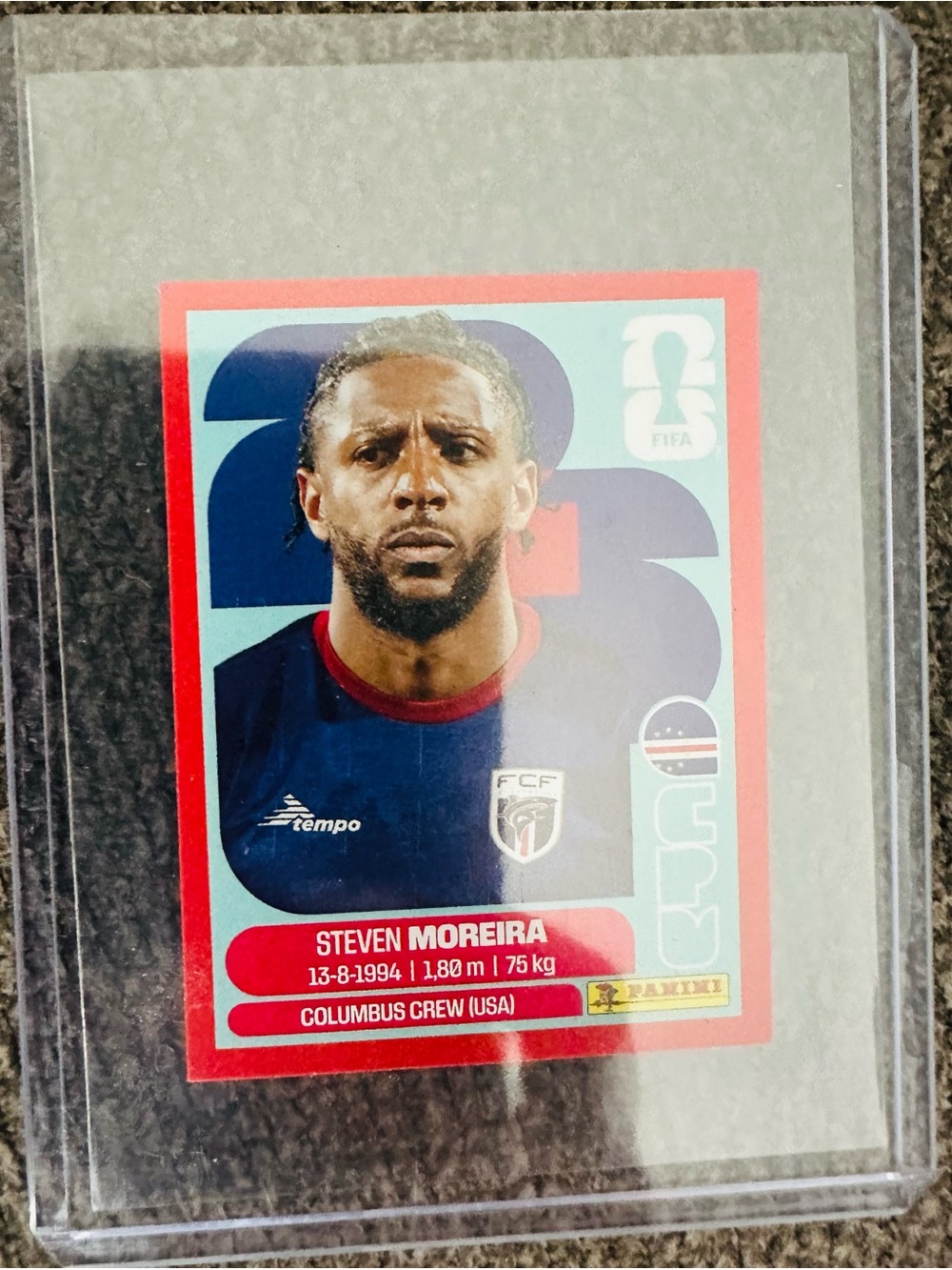 Panini FIFA World Cup 2026 Card - Gray & White